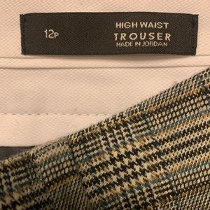 LOFT- high wasted trouser-wide leg size 12P